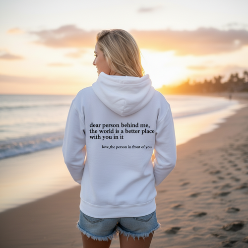 Bluza Stay Alive, która daje siłę osobie za Tobą