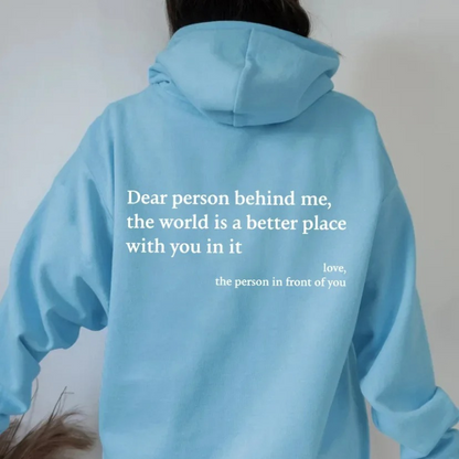 Bluza Stay Alive, która daje siłę osobie za Tobą